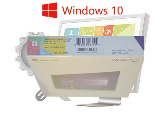 الصين قم بتنشيط الإصدار الأصلي من Windows 10 Pro FPP Retail Box للغة الإنجليزية بنسبة 100٪ أصلي المزود