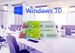 لغة اختيارية 64bit / 32bit OS 100٪ Genuine Windows 10 Pro COA Sticker Online Activation المزود