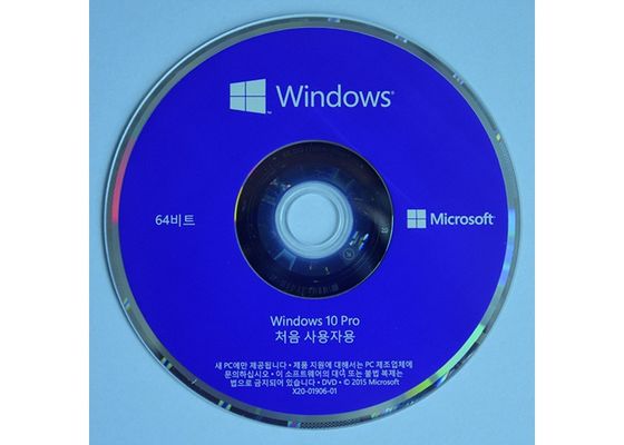 الصين أوم ملصق النسخة الكاملة مايكروسوفت ويندوز 10 برو دفد متعدد اللغات المزود